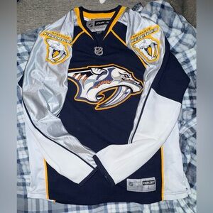 Nashville Predators NHL Reebok Men’s Large Stitched Jersey 🔥🔥